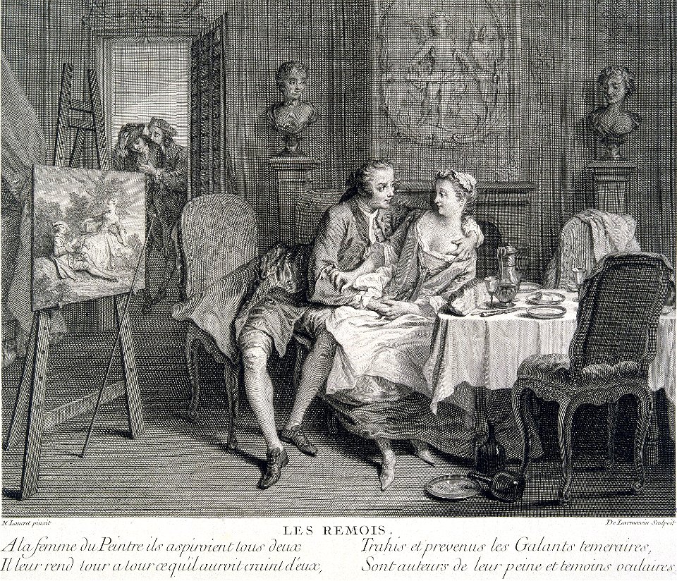 La Fontaine - Contes et nouvelles - Larmessin - Les Rémois
