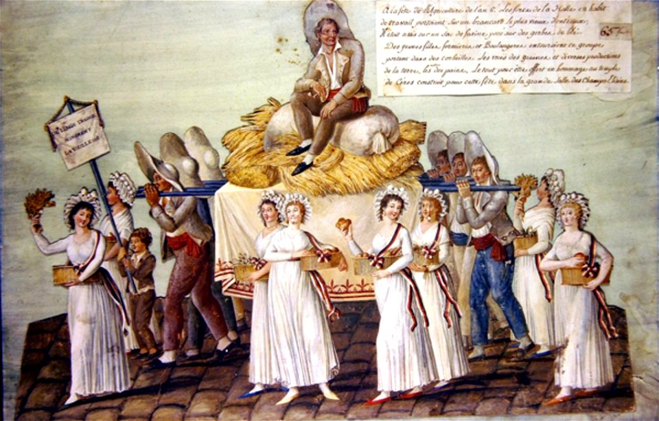 La fête de l'agriculture de l'an VI