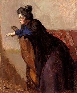 La Giuseppina, the Ring, by Walter Sickert. Free illustration for personal and commercial use.