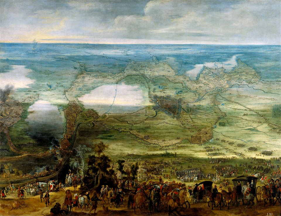 La infanta Isabel Clara Eugenia en el sitio de Breda (Museo del Prado)