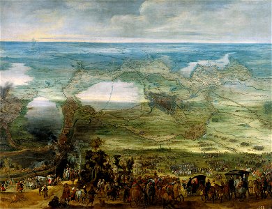 La infanta Isabel Clara Eugenia en el sitio de Breda (Museo del Prado)
