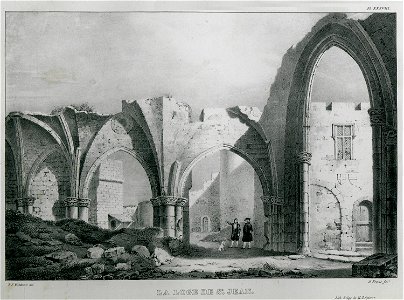 La Loge de St Jean - Rottiers Bernard Eugène Antoine - 1828