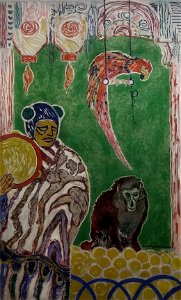 La montreuse de singe - Mérodack-Jeaneau