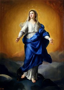 La Inmaculada, de José de Madrazo (Real Academia de Bellas Artes de San Fernando)