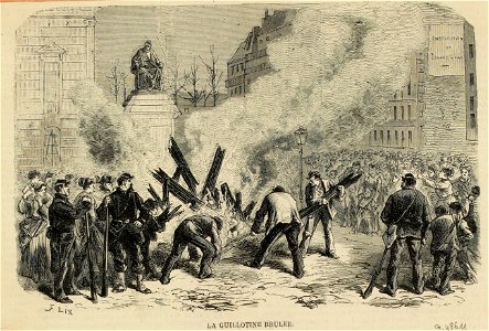 La guillotine brûlée, Frédéric Lix (cropped)