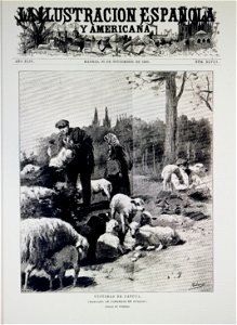 La Ilustración Española y Americana, Dec 30th 1900, by Mariano Pedrero