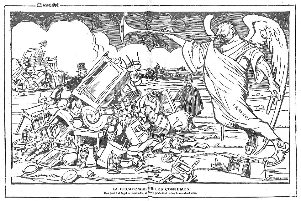 La hecatombe de los consumos, de Tovar