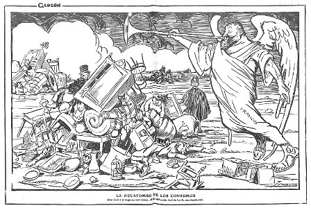 La hecatombe de los consumos, de Tovar