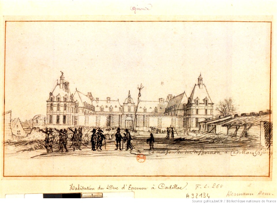 La maison du duc despernon (...)Van der btv1b77419463