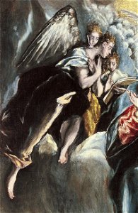 La Inmaculada Concepción, de El Greco y su hijo (Detalle) (2)