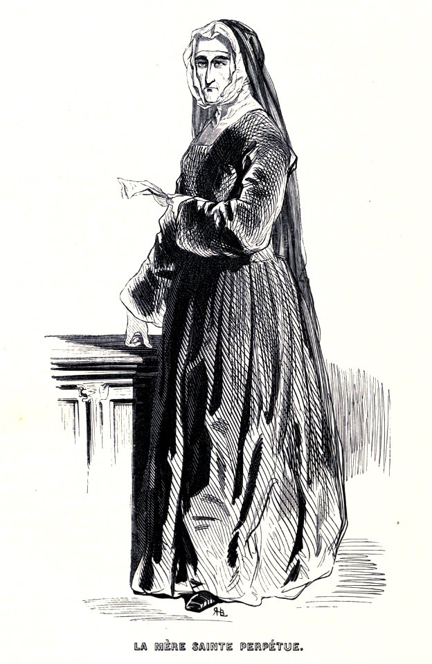 La Mère Sainte Perpétue Gavarni
