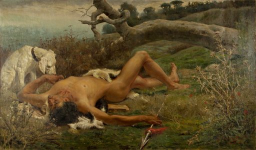 La muerte de Adonis, por Eugenio Álvarez Dumont