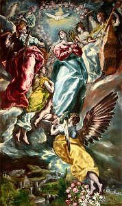 La Inmaculada Concepción, de El Greco (Museo de Santa Cruz de Toledo)