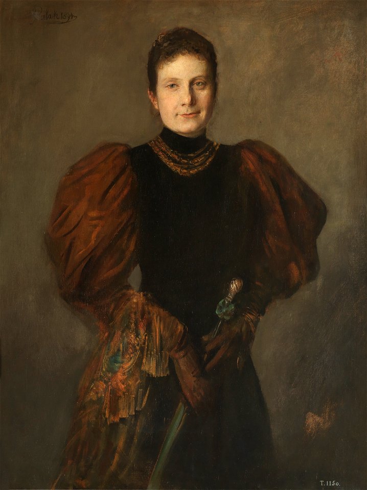 La infanta Paz de Borbón (Lenbach)