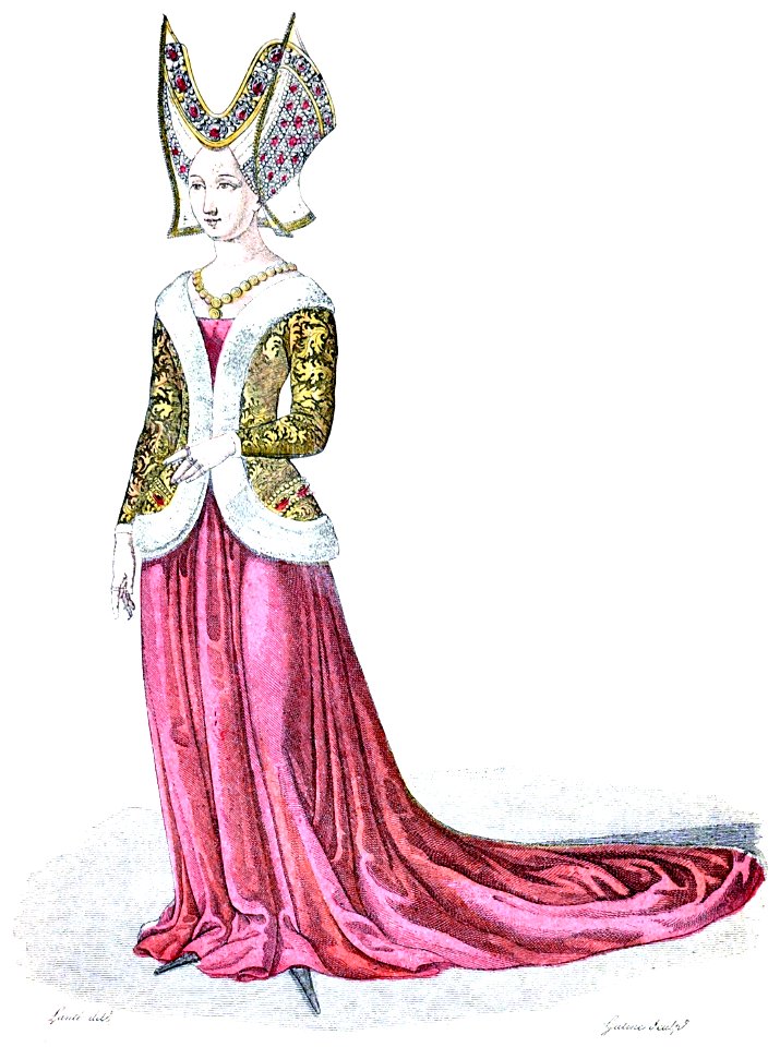 La Mode par l’Image – 20 – Dame de la famille des Ursins