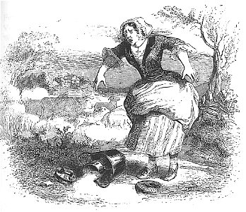 La laitiere et le pot au lait