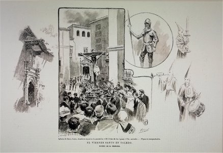 La Ilustración Española y Americana, April 15th 1903, by Mariano Pedrero