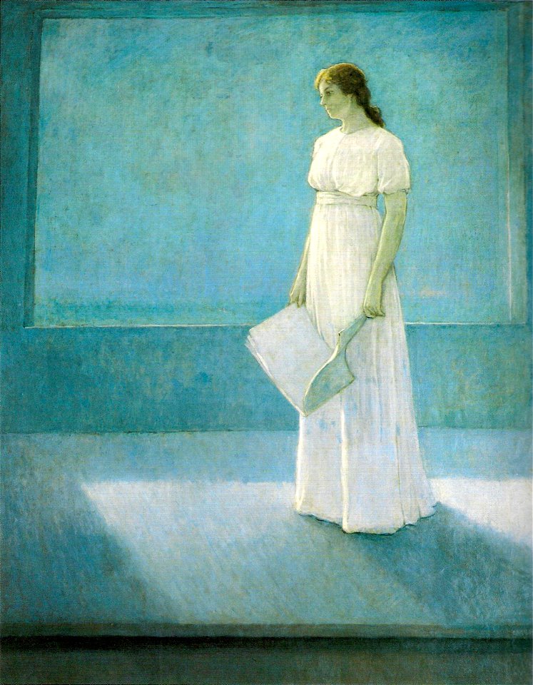 La literatura by Julio Romero de Torres