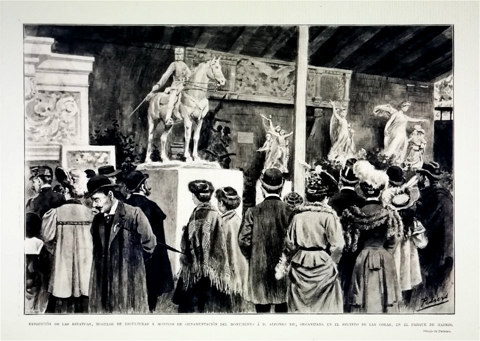 La Ilustración Española y Americana, Jan 15th 1906, by Mariano Pedrero