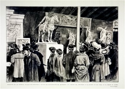 La Ilustración Española y Americana, Jan 15th 1906, by Mariano Pedrero