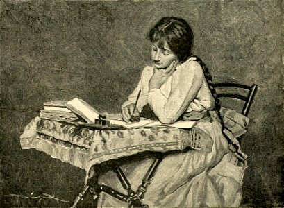 La lettera di capo d’anno (disegno di Arnaldo Ferraguti)