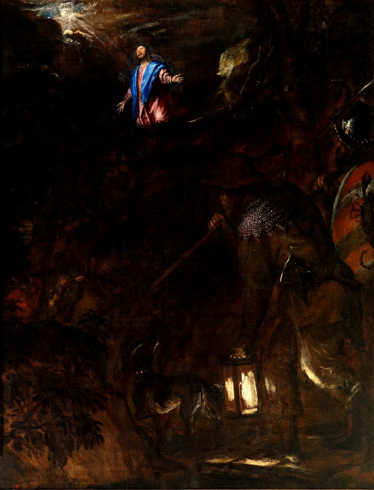 La Oración en el Huerto, por Tiziano