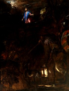La Oración en el Huerto, por Tiziano