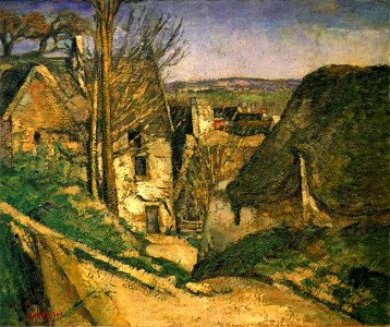 La Maison du pendu, Auvers-sur-Oise, par Paul Cézanne, Yorck