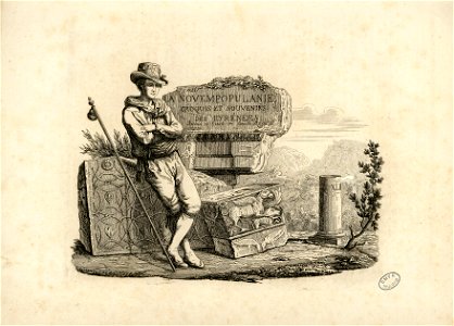 La Novempopulanie , croquis et souvenirs des Pyrénées dessinés et gravés par Camille B. - Fonds Ancely - B315556101 A PELERIN 005