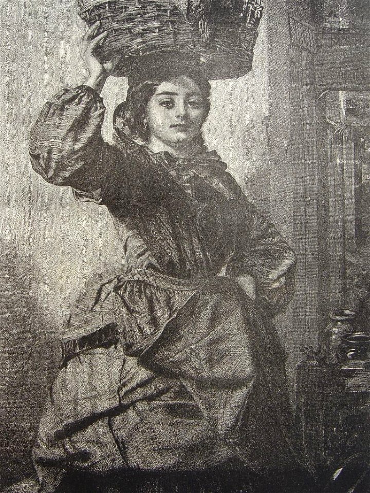 La marchande d'oranges