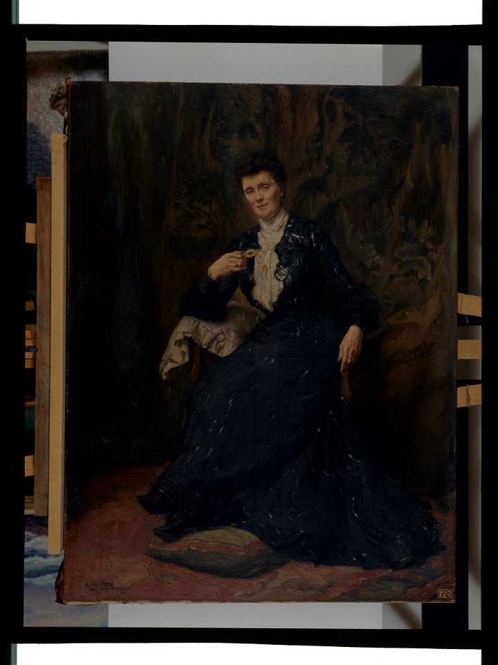 La mère de l'artiste - Alfred-Victor Fournier - musée d'art et d'histoire de Saint-Brieuc, DOC 176