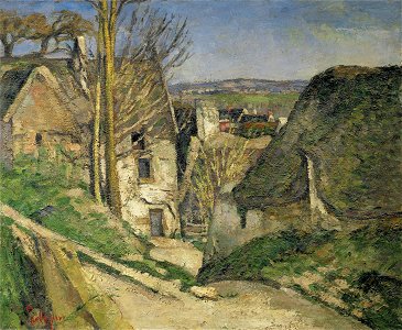 La Maison du pendu, Auvers-sur-Oise, par Paul Cézanne, FWN 81