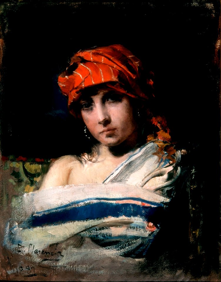 La joven del pañuelo rojo (Museo del Prado)