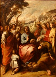La Multiplication des pains, Francisco de Herrera, Musée Goya