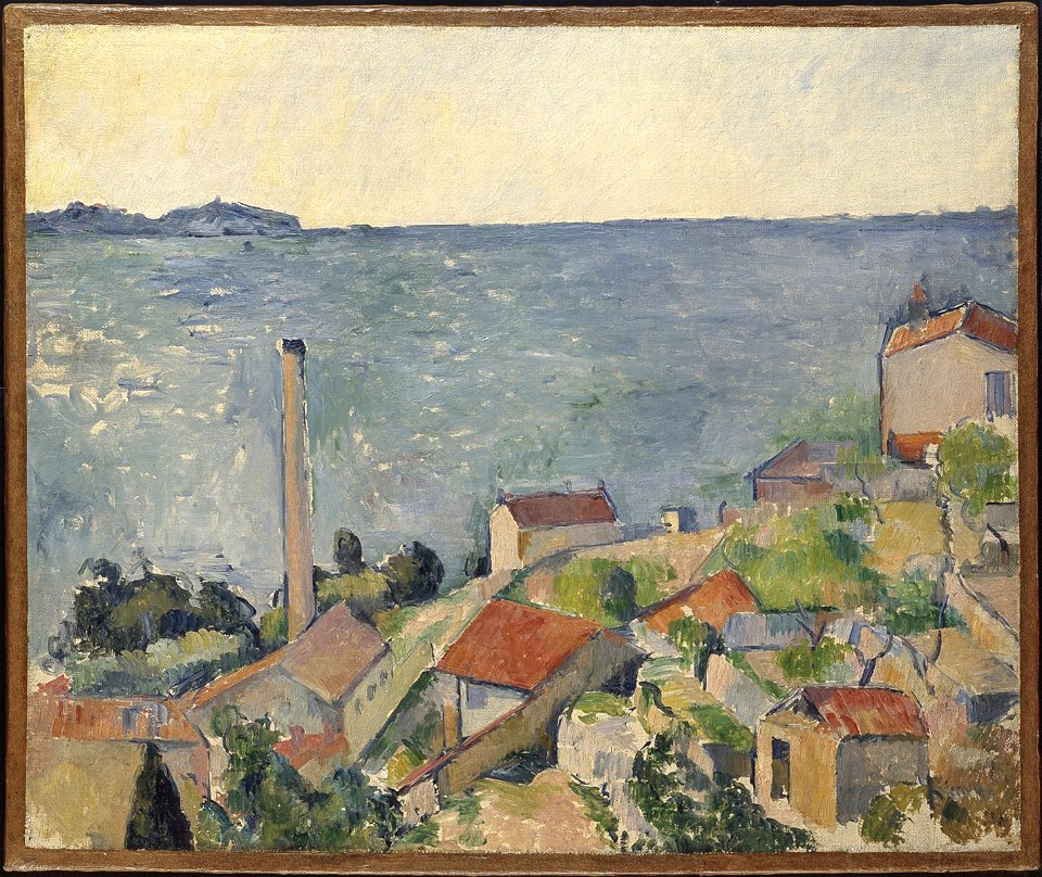 La Mer à l'Estaque, par Paul Cézanne, FWN 122