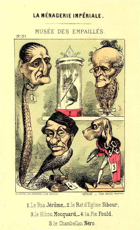 La Menagerie Imperiale (BM 1871,0610.939-970 02)