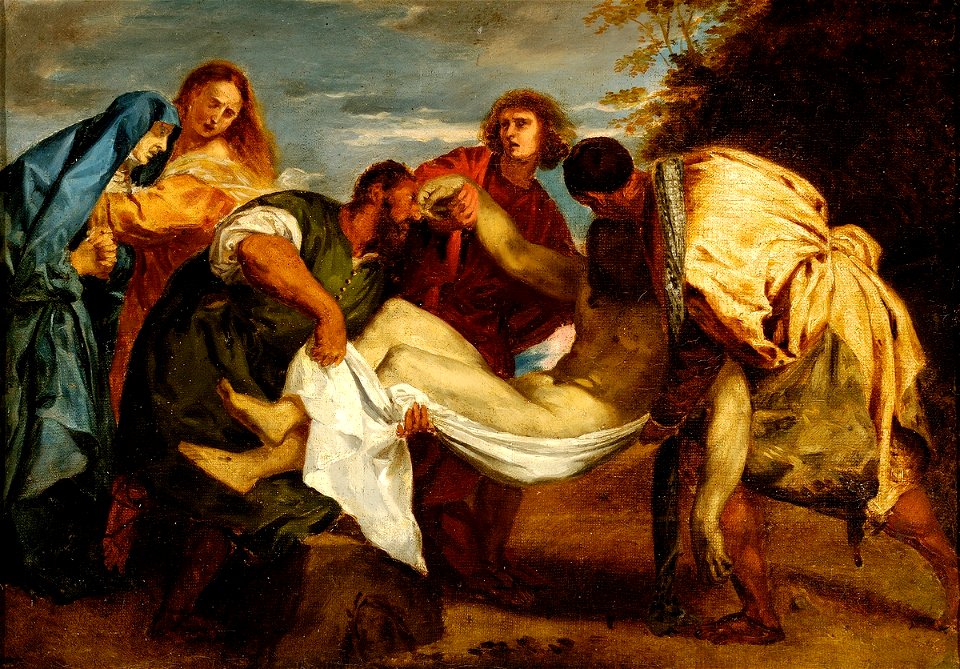 La Mise au tombeau - Eugène Delacroix (B 286)