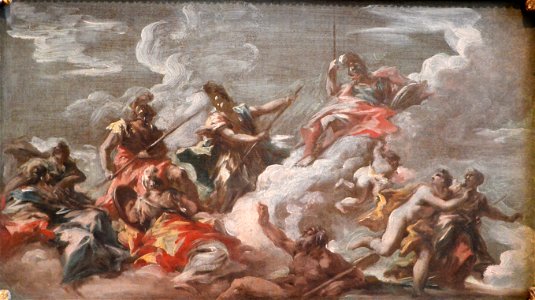 La Lutte entre l'Allemagne et la France pour la conquête du Rhin - Giovanni Antonio Pellegrini - Q18573883