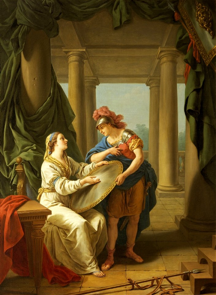 La lacedemonienne the spartan mother, Louis Jean Francois Lagrenée