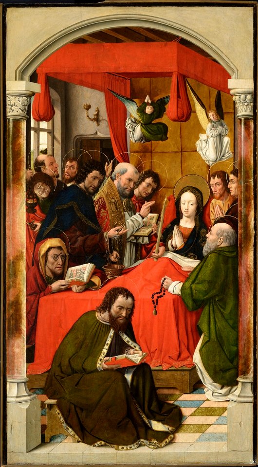 La Mort de la Vierge - Maître de Santa Clara de Palencia (A 2939)