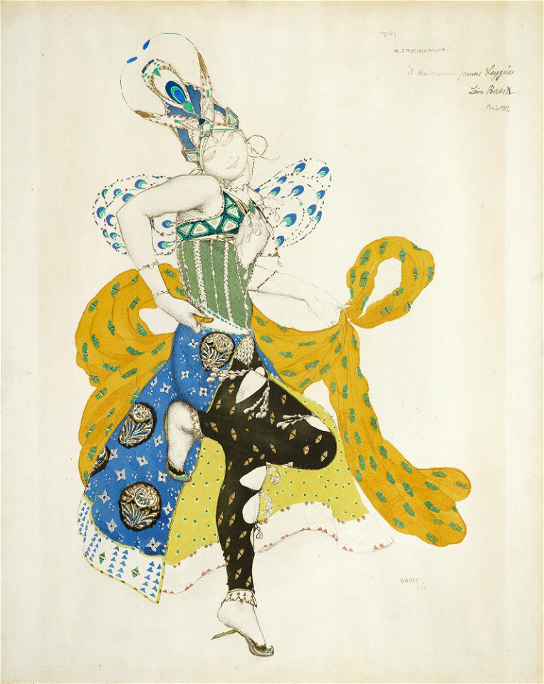 La Peri (Dukas) by L. Bakst 01b