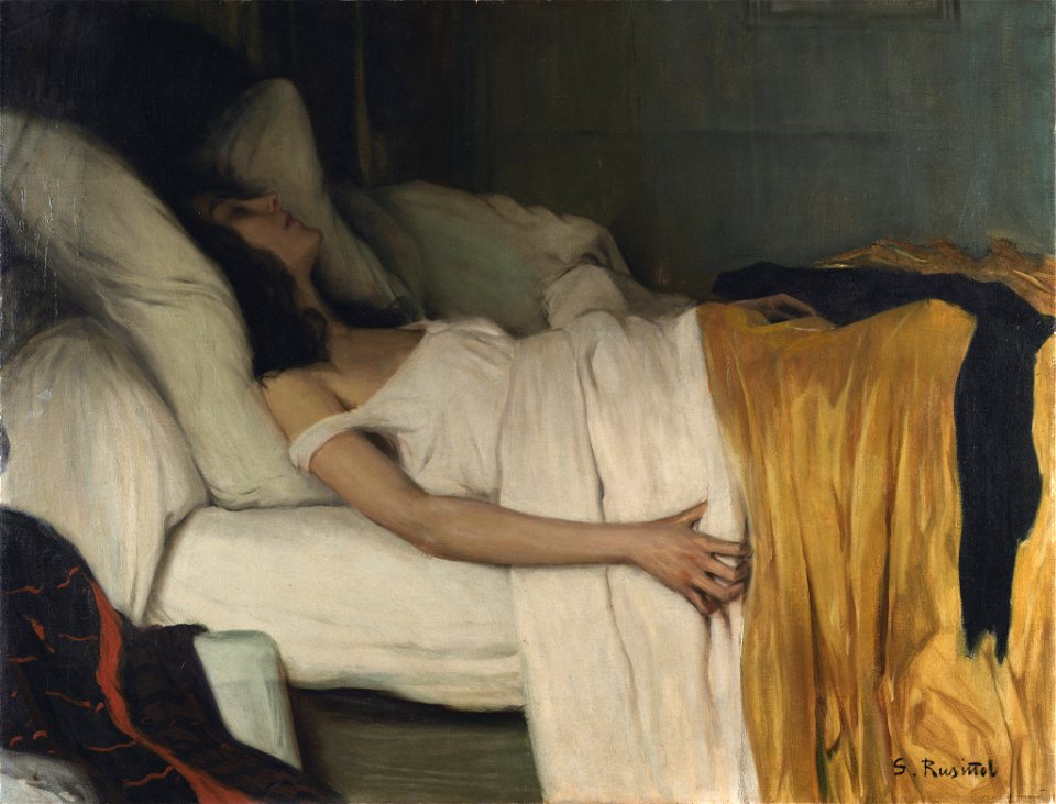 La morfina (Santiago Rusiñol)