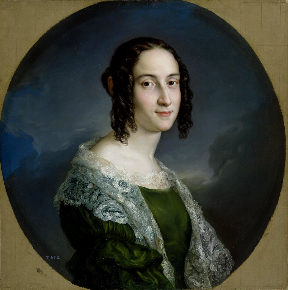 La miniaturista Teresa Nicolau Parodi (Museo del Prado)