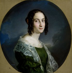 La miniaturista Teresa Nicolau Parodi (Museo del Prado)