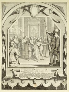 La possédée ou l'exorcisme (Jacques Callot, Andrea Boscoli)