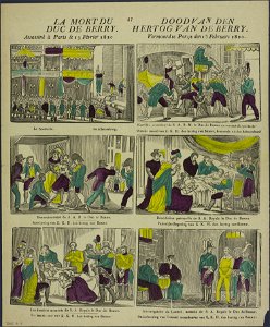La mort du duc de Berry-Catchpenny print-Borms 0189