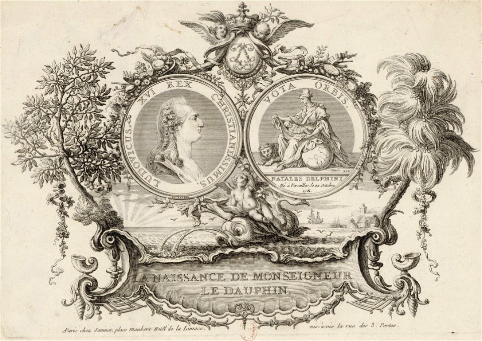 La naissance de Monseigneur le Dauphin