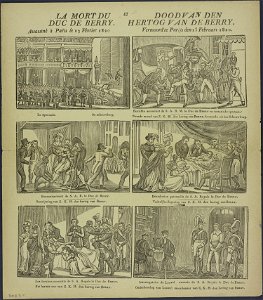 La mort du duc de Berry-Catchpenny print-Borms 0190