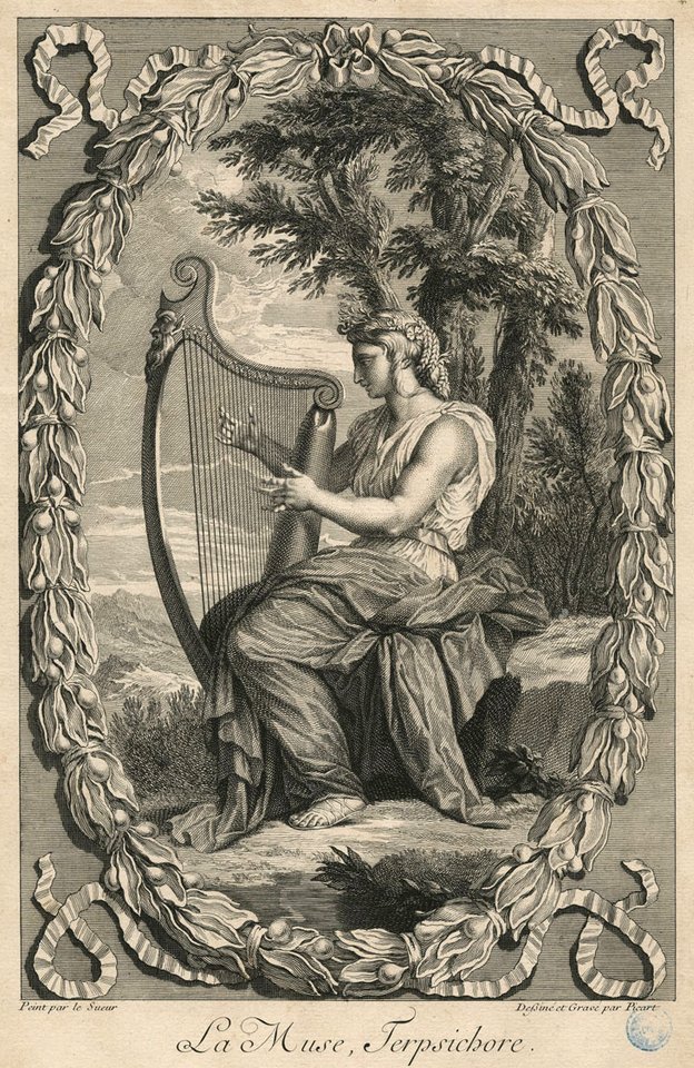 La muse Terpsichore