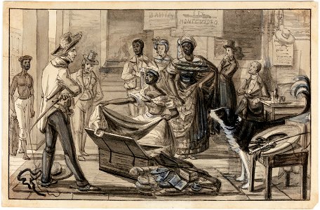 La negresse accusée de vol, da Coleção Brasiliana Iconográfica